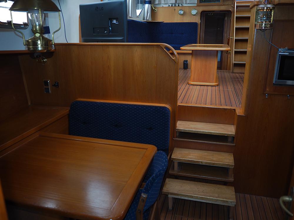 Cabin en avant, H&eacute;bergements